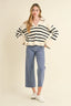 Straight Wide Leg Denim Pants / Blue