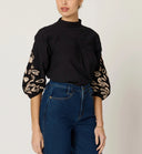 Clarissa Blouse / Black