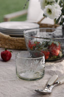 Hand-Etched Glass Cup