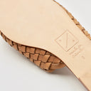 Woven Leather Slide / Miel