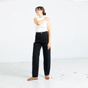 Woven Leather Slide / Miel