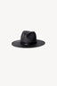 Simone Straw Hat / Black