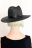 Simone Straw Hat / Black