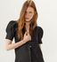 Athina Linen Shirt / Black